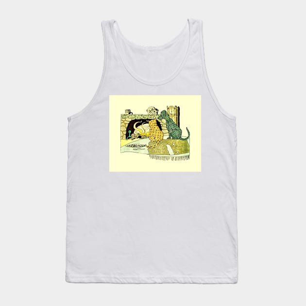 Fireside Friends Tank Top by PictureNZ